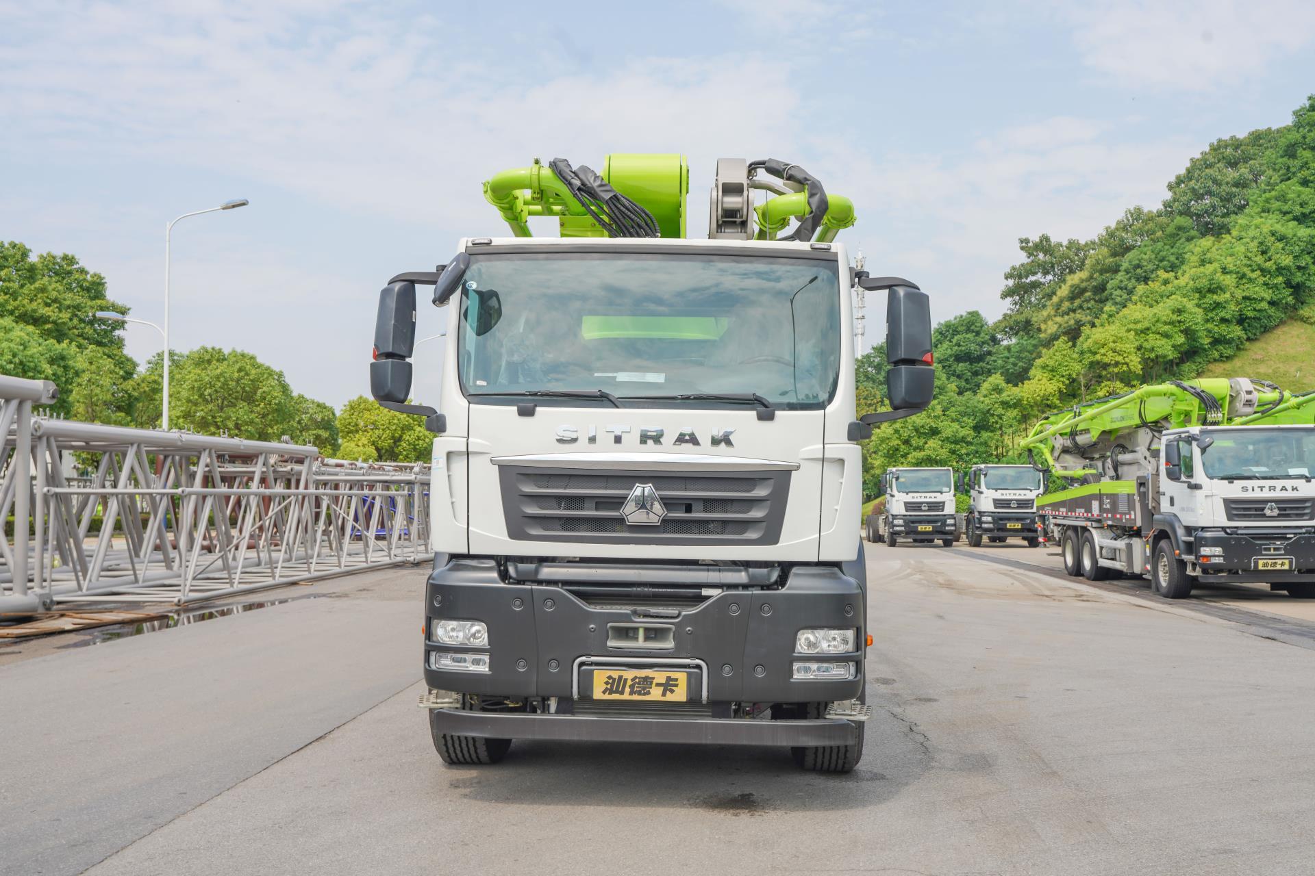 三桥50M重汽汕德卡国六泵车_产品型号_产品段位_小类_混凝土机械_工程机械_产品中心_9001cc金沙以诚为本