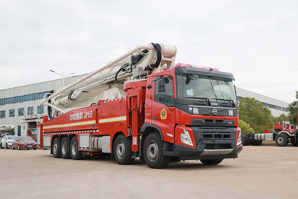 ZLF5510JXFJP65型大跨距抬高喷射消防车_产品型号_产品段位_小类_应急装备_产品中心_9001cc金沙以诚为本